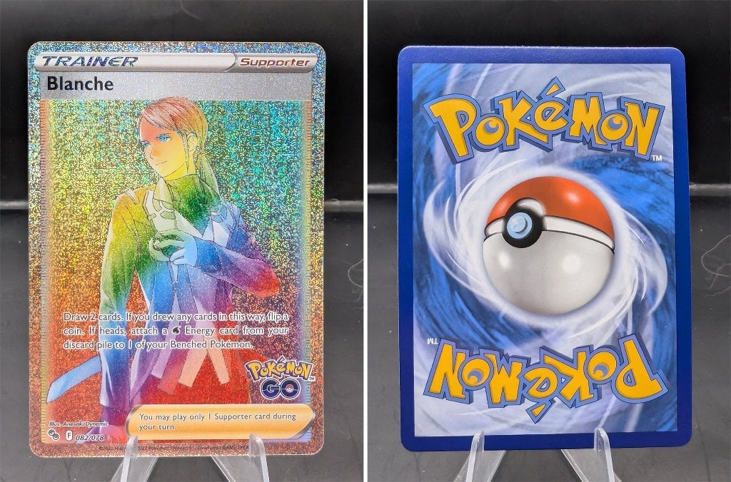 Blanche Pokémon GO (PGO 082) - Near Mint, Ophalen of Verzenden, Zo goed als nieuw, Losse kaart