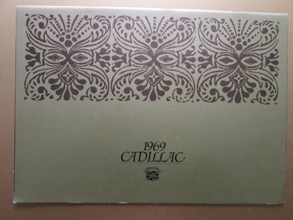 1969 Cadillac prestige brochure, Engels, Ophalen of Verzenden, Zo goed als nieuw, Overige merken