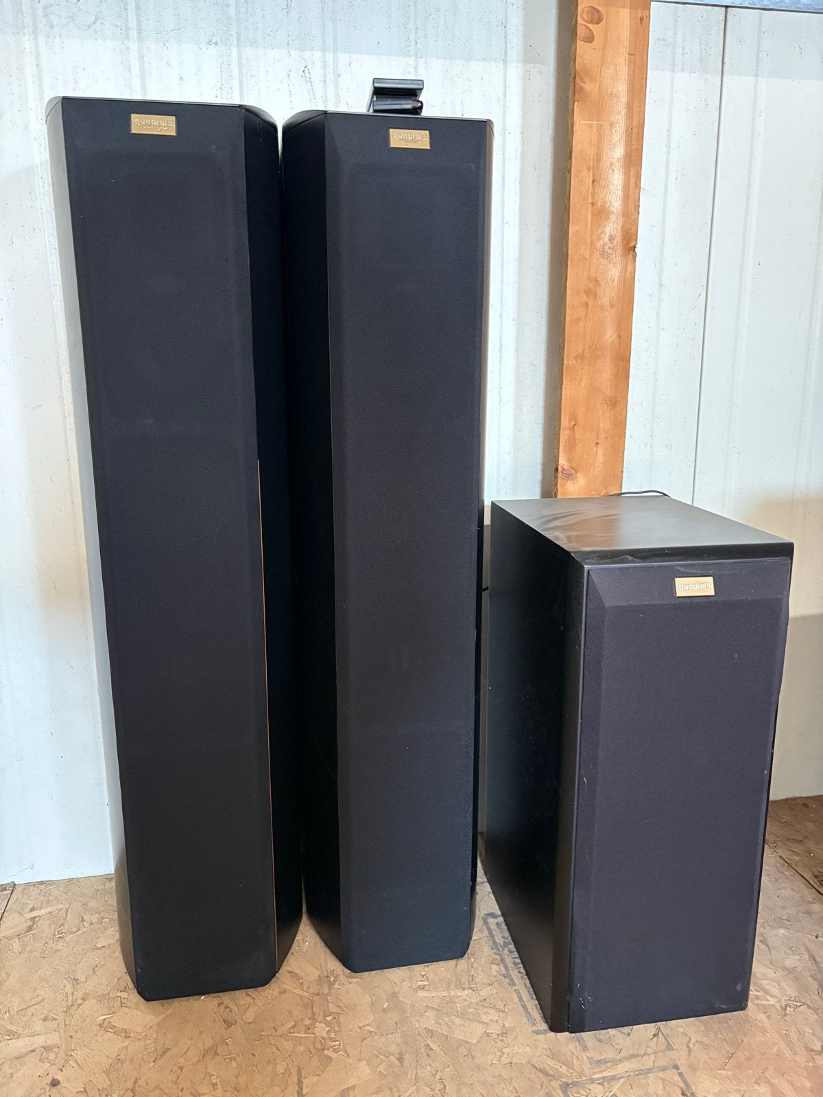 Complete high-end Quadral hifi-set Aurum Montan + SUB 80, Gebruikt, Tuner of Radio, Losse componenten, Ophalen