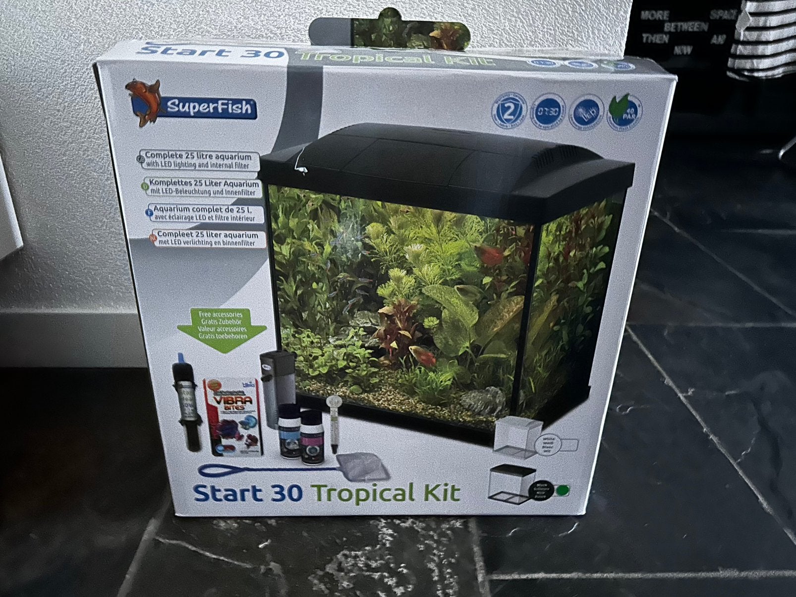 Super fish aquarium, Dieren en Toebehoren, Ophalen, Zo goed als nieuw, Leeg aquarium