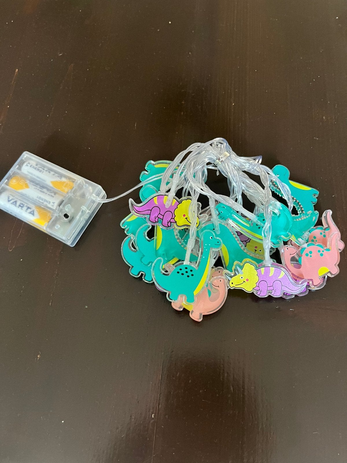 Ledslinger dino’s 3 meter lang 20 lampjes, Ophalen, Overige merken, Zo goed als nieuw, Meerkleurig