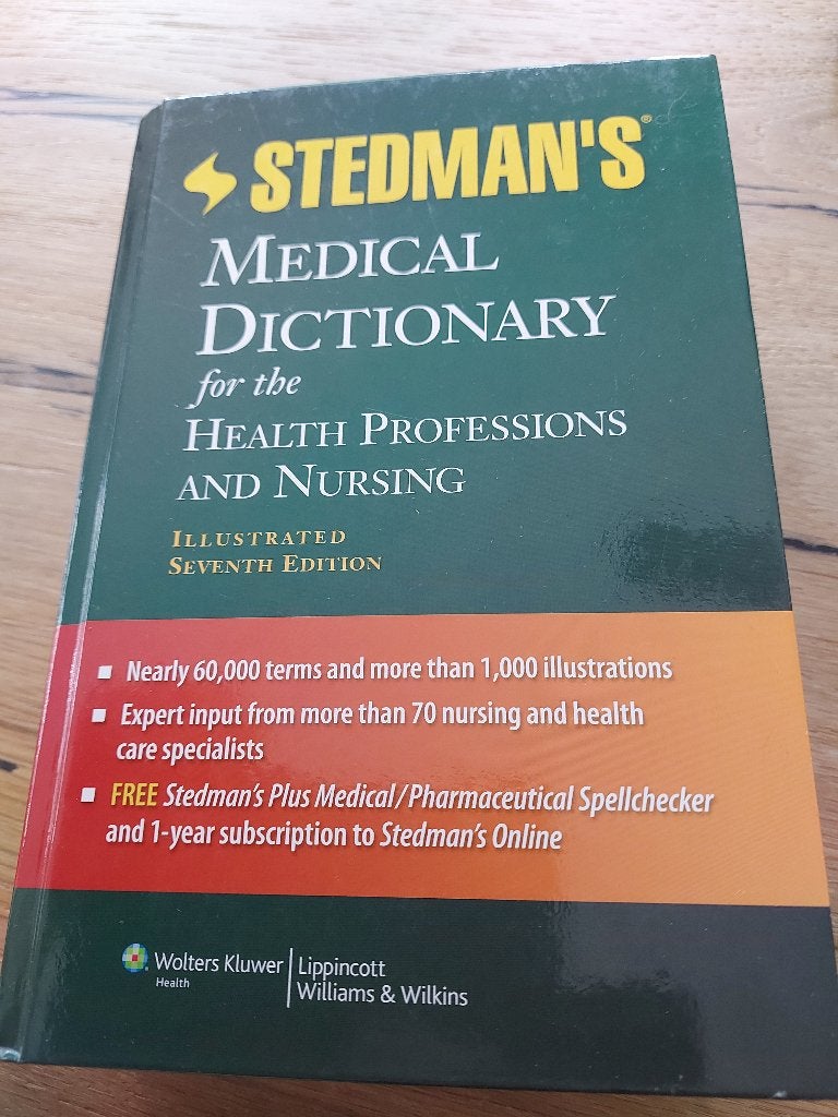 Stedman's medical dictionary, Verzenden, Beta, Zo goed als nieuw, WO