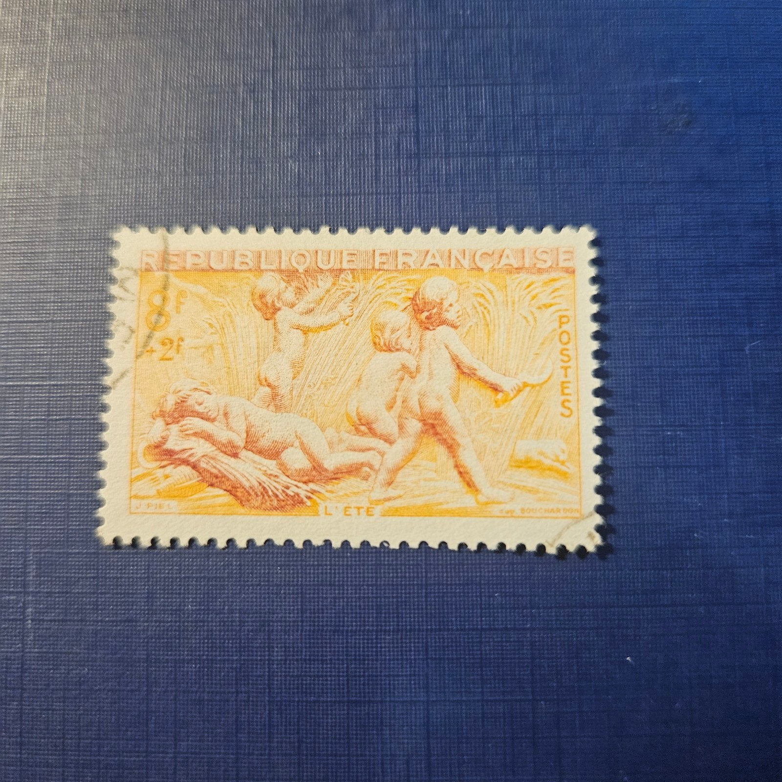 Frankrijk nr 878, Ophalen of Verzenden, Gestempeld