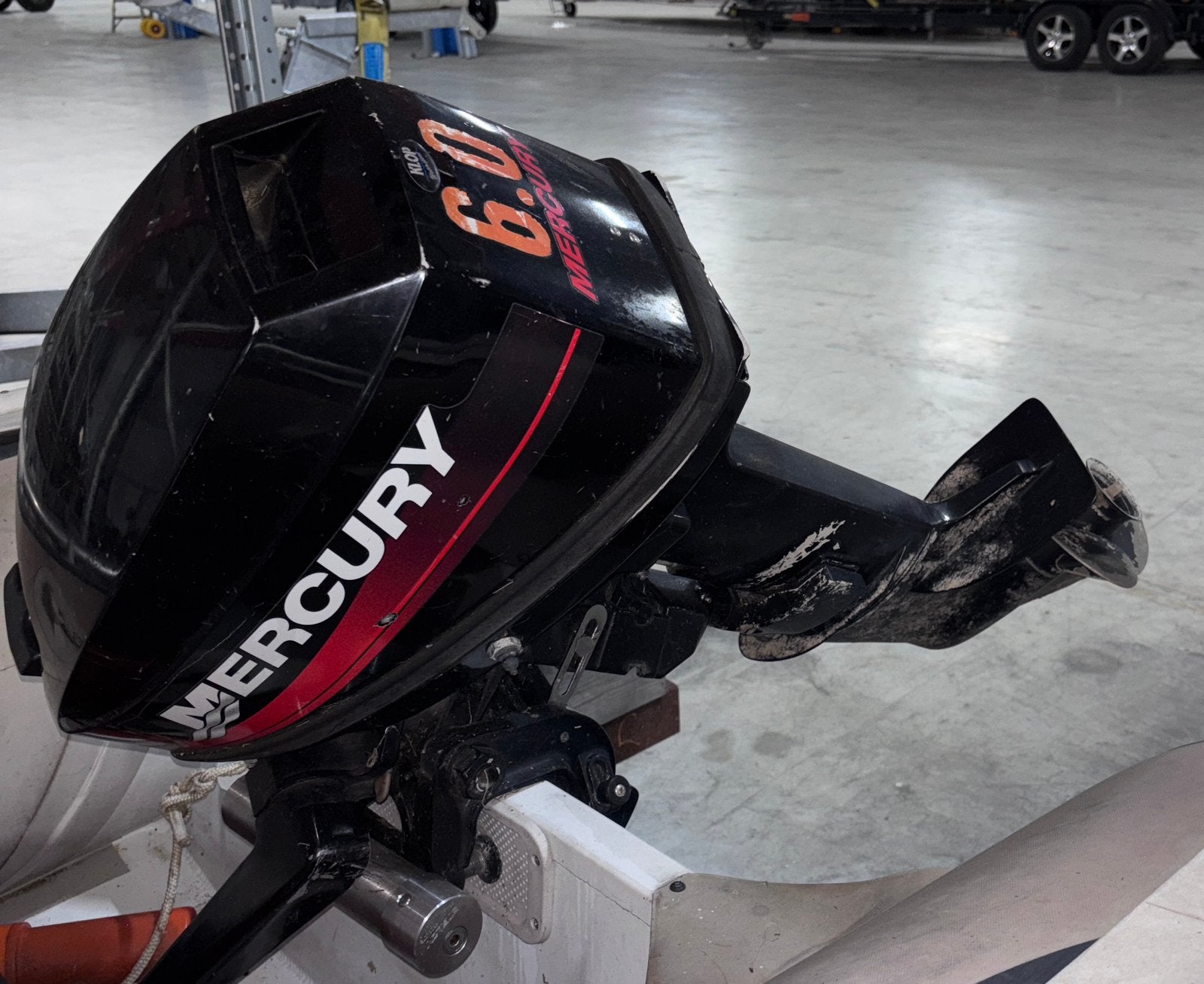Te koop 8pk Mercury buitenboortmotor, Ophalen, Zo goed als nieuw, Overige typen