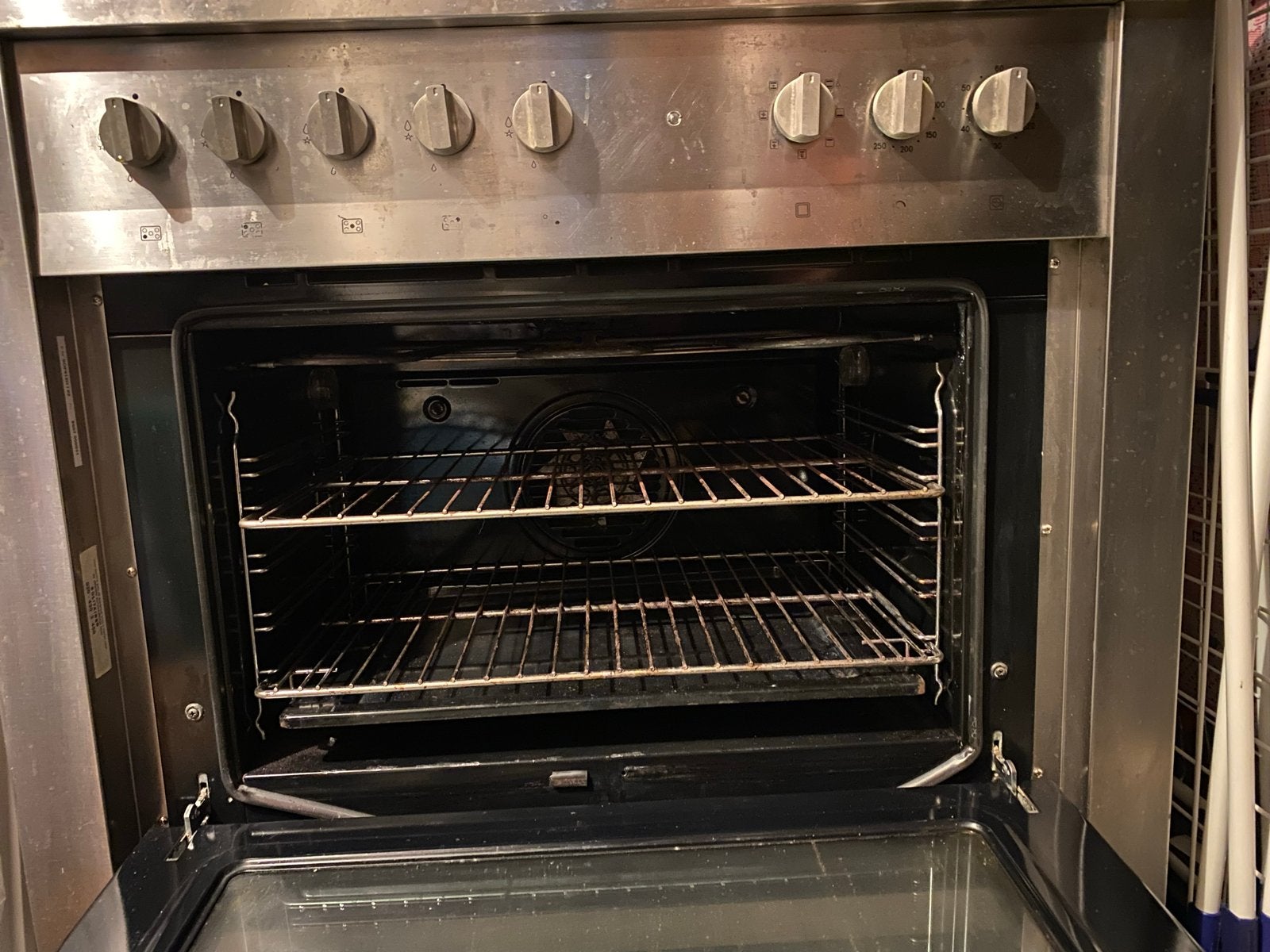 Solitaire gasfornuis met oven en 5 pitten, Ophalen, Gebruikt, 60 cm of meer, Gas