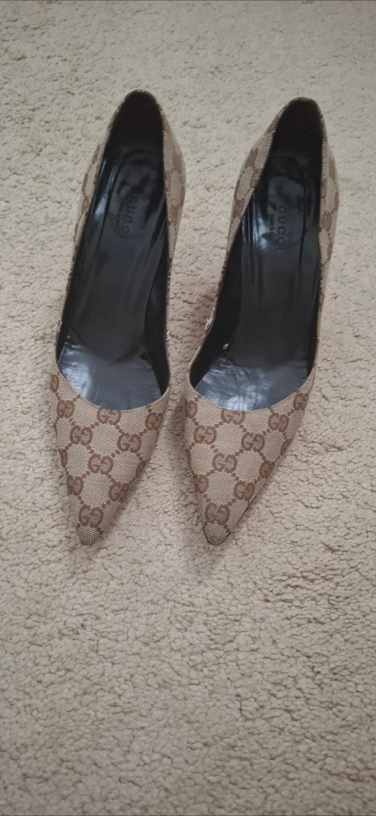 Echte Gucci Pumps, Kleding | Dames, Schoenen, Pumps, Bruin, Ophalen of Verzenden, Gucci