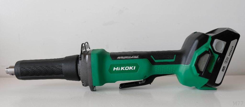 Hikoki GP18DB (W5Z) Accu Rechte Slijpmachine & 753949 Access, Ophalen of Verzenden, Nieuw, Minder dan 700 watt, Rechte handslijpmachine