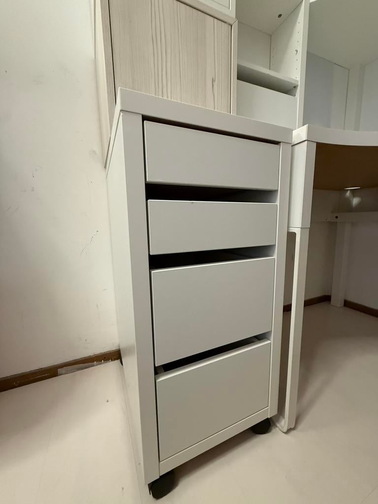 Micke Ladeblok met wielen Ikea, Huis en Inrichting, Ophalen, Met wielen, Gebruikt