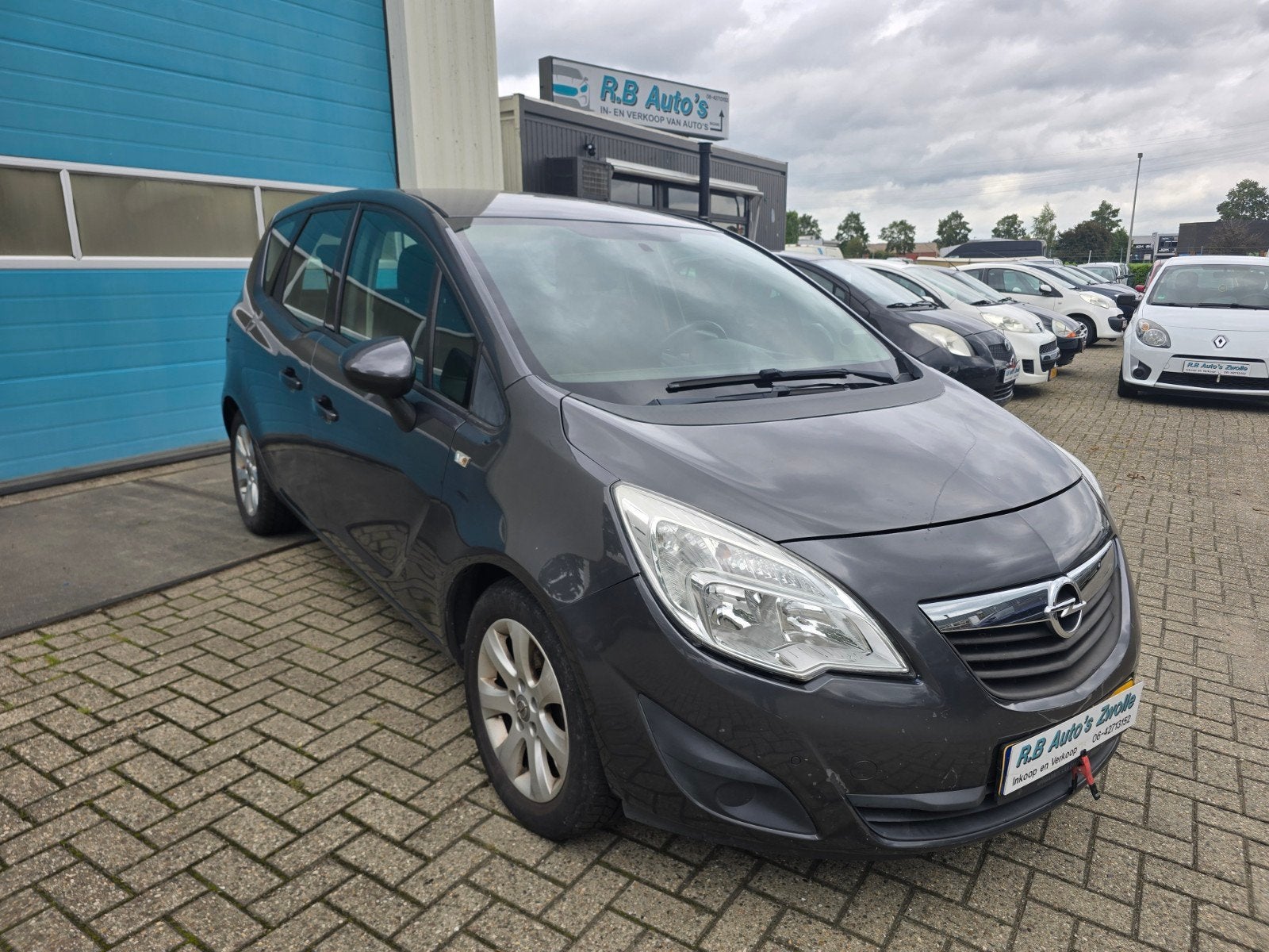 Opel Meriva 1.4 Turbo Ecotec 120pk 2011 Grijs, Voorwielaandrijving, Stof, 4 cilinders, Origineel Nederlands