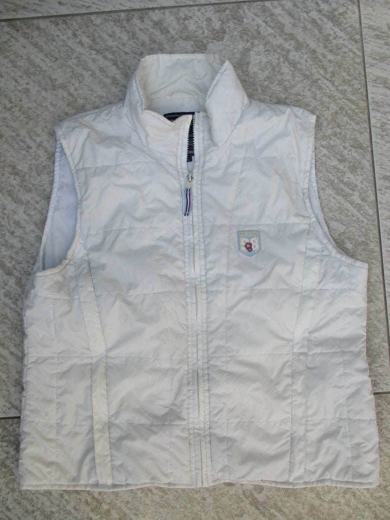 Bodywarmer roomwit maat L (40-42) jas / jasje PL Land, PL Land, Wit, Maat 42/44 (L), Ophalen of Verzenden