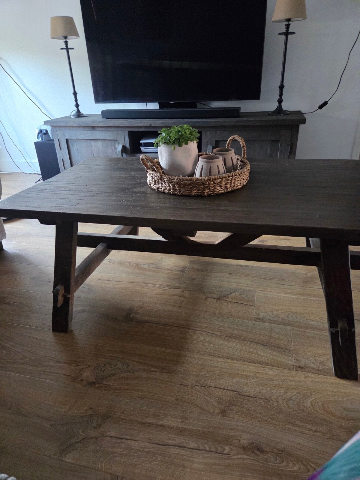 Aura peeperkorn salontafel, Huis en Inrichting, Ophalen