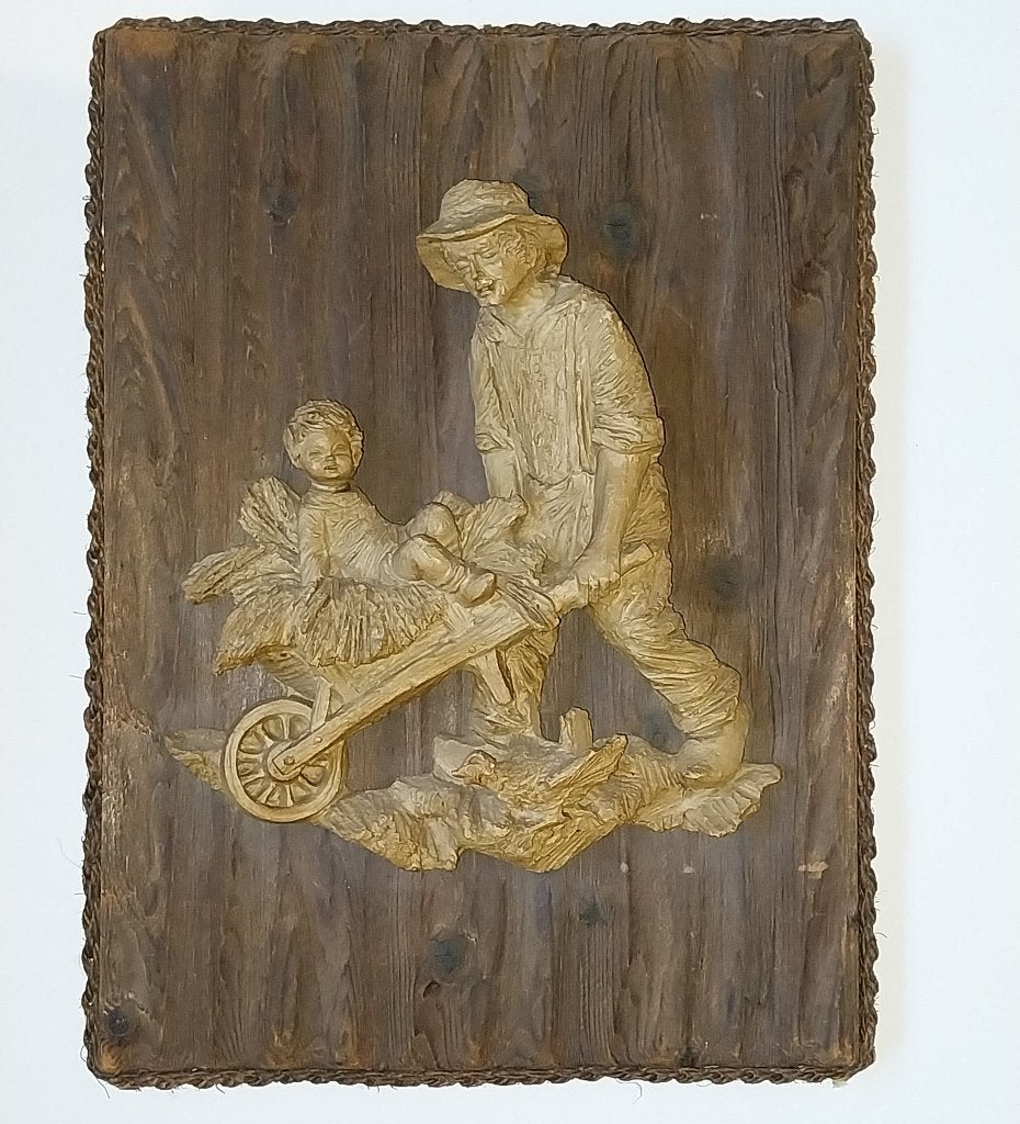 Kunst, Beeldhouwwerk /Kunsthandelaar Darco Den Haag jaren 70, Antiek en Kunst, Handgemaakt, Ophalen of Verzenden, 20 - 50 cm, Overige stijlen