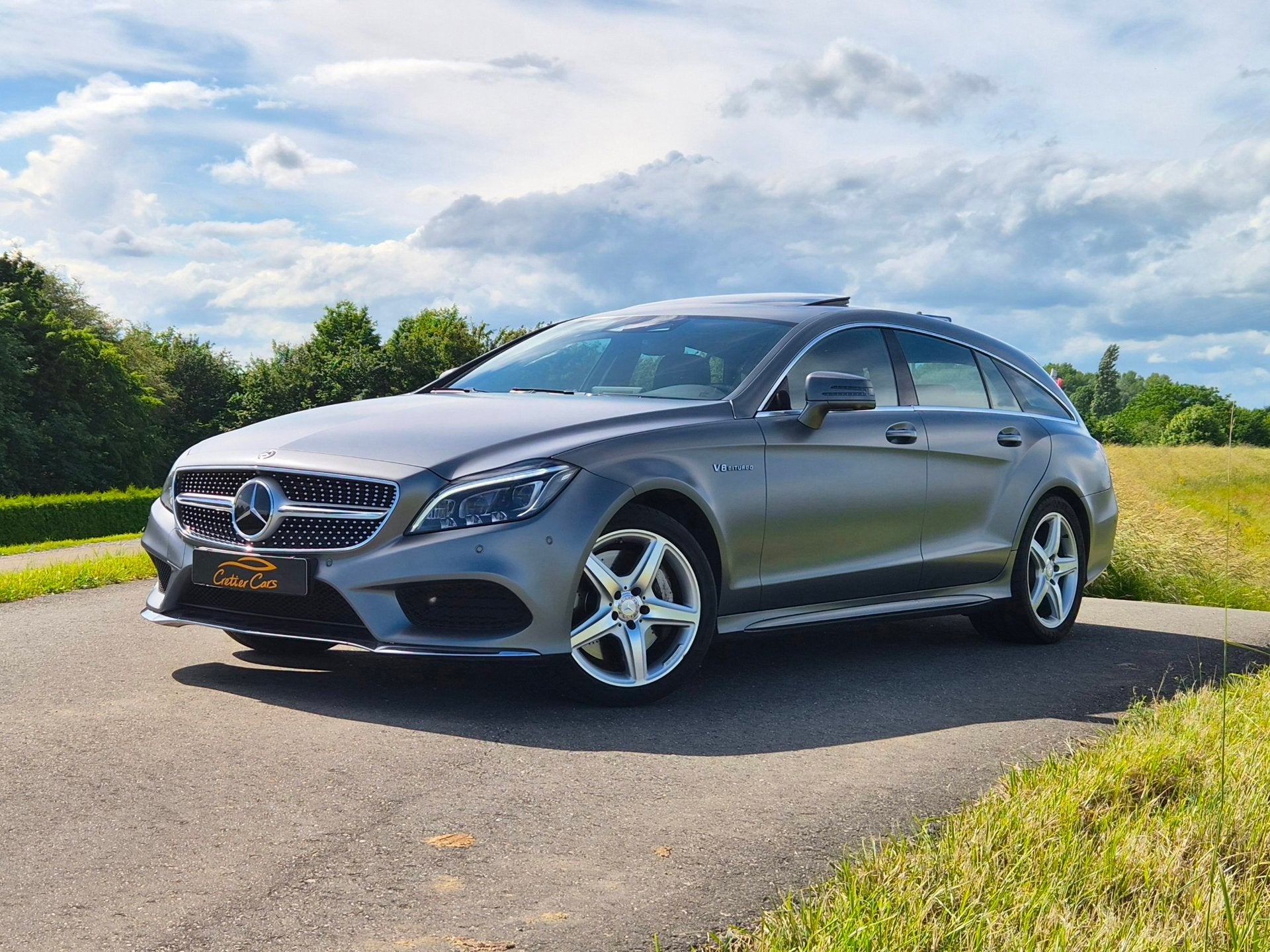 Mercedes-Benz CLS-klasse Shooting Brake 500 AMG | Designo, Achterwielaandrijving, Gebruikt, 408 pk, CLS