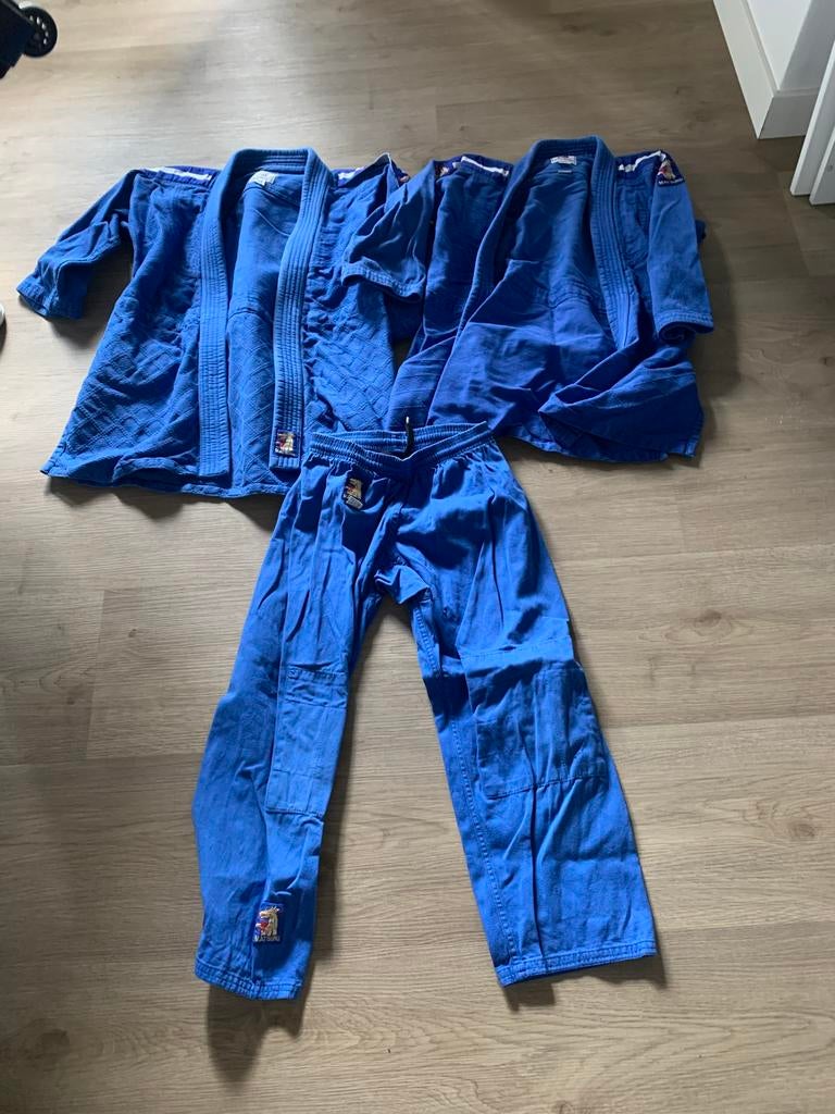 Matsuru Judopak Blauw Maat 150, Sport en Fitness, Gebruikt, Maat XS of kleiner, Judo, Vechtsportpak
