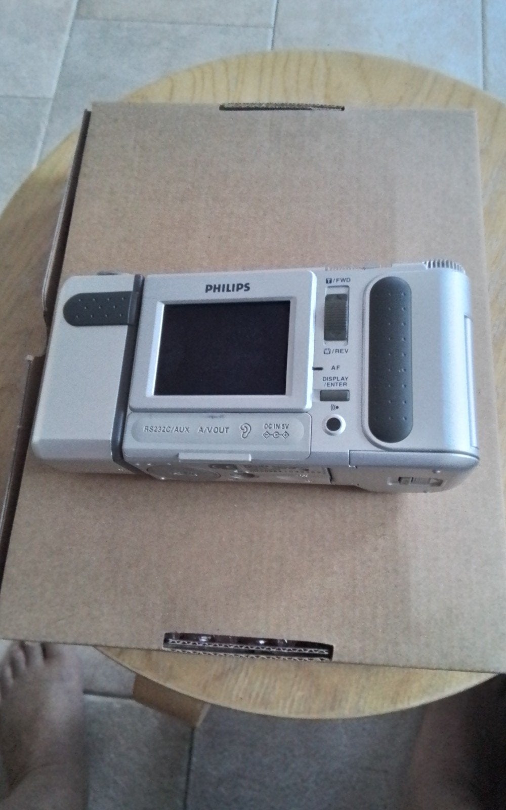 Philips Digital Camera ESP80 - Vintage Compactcamera, Ingebouwde flitser, Gebruikt, Ophalen of Verzenden, Compactcamera