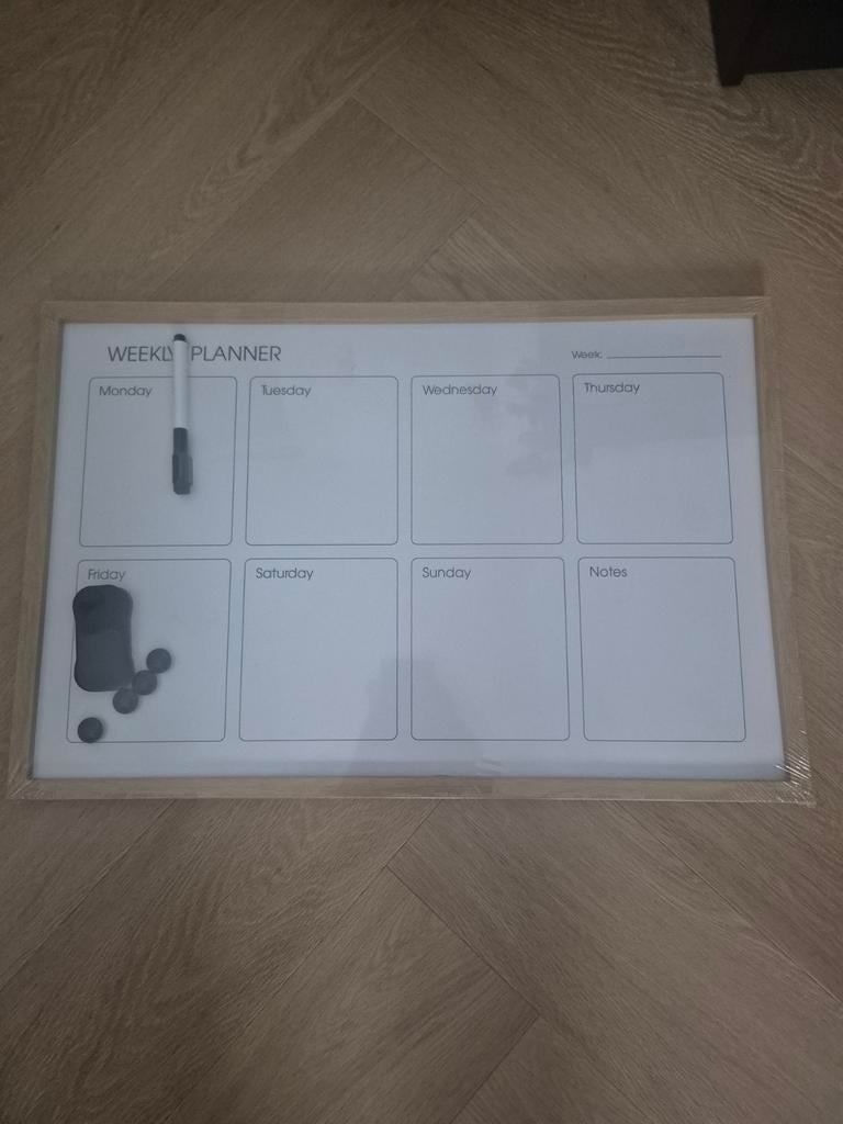 Weekplanner nieuw in verpakking, Ophalen of Verzenden, Nieuw