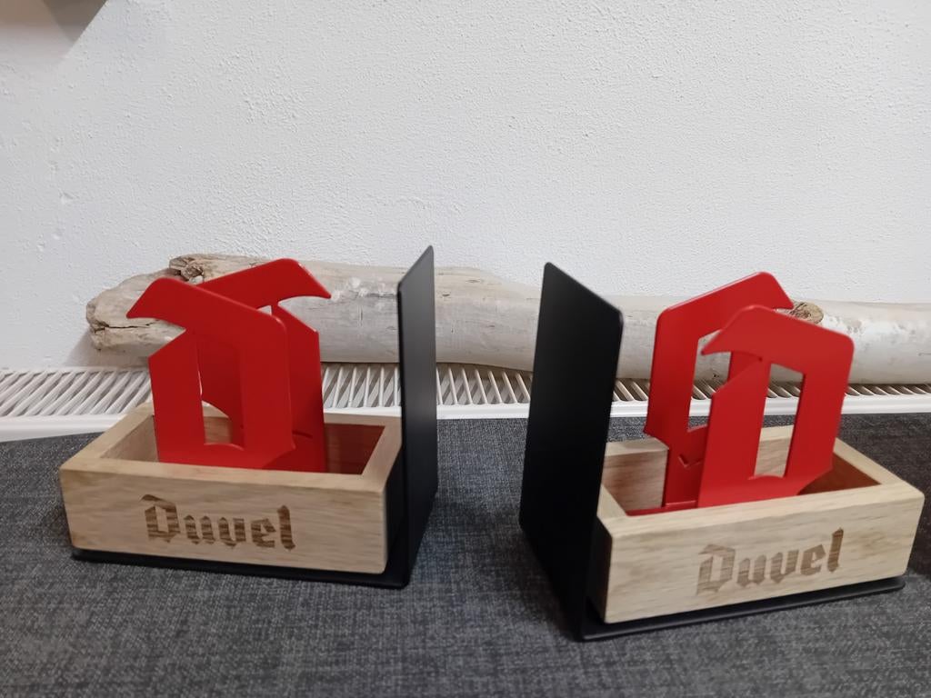 Duvel, bierviltjes houder, Ophalen of Verzenden, Viltje(s), Duvel