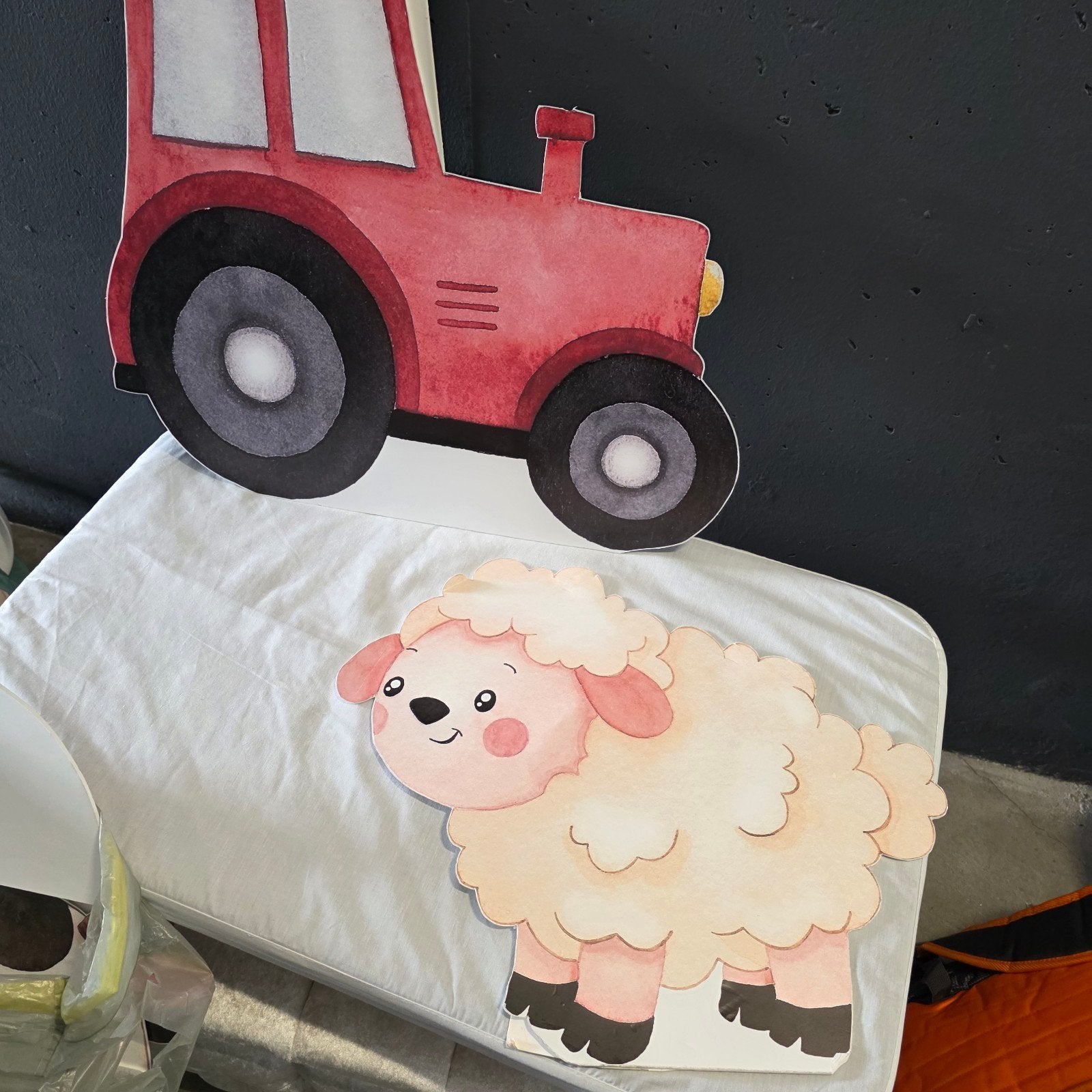 Boerderij thema decoratie voor kinderfeestje, Ophalen, Zo goed als nieuw, Jongen of Meisje