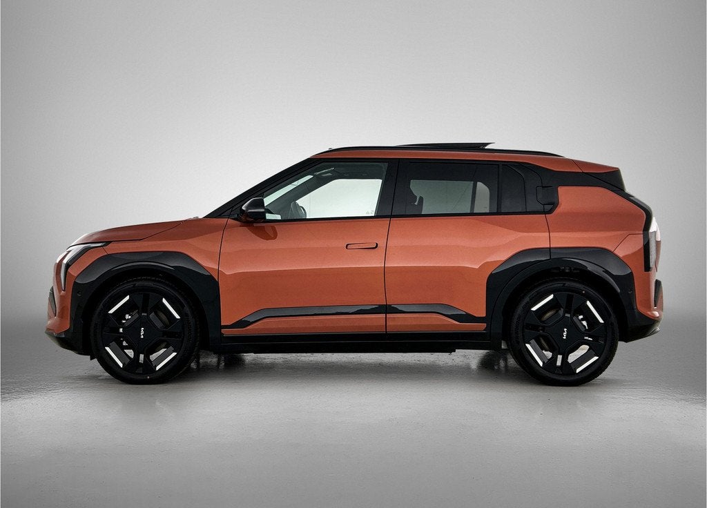 Kia EV3 GT-PlusLine 81.4 kWh *VOORRAADVOORDEEL* Snel leverba, Auto's, Kia, Zwart, Adaptive Cruise Control, Nieuw, 204 pk