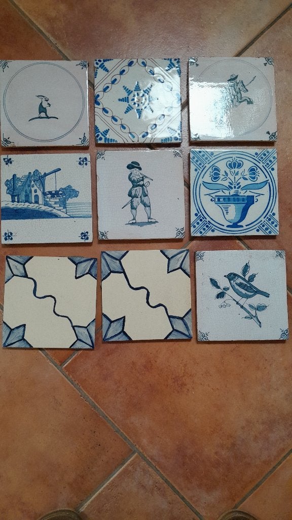 oude tegeltjes, Ophalen of Verzenden