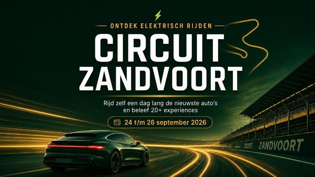 EV Experience 2026 Zandvoort – €10 ticketkorting, Eén persoon