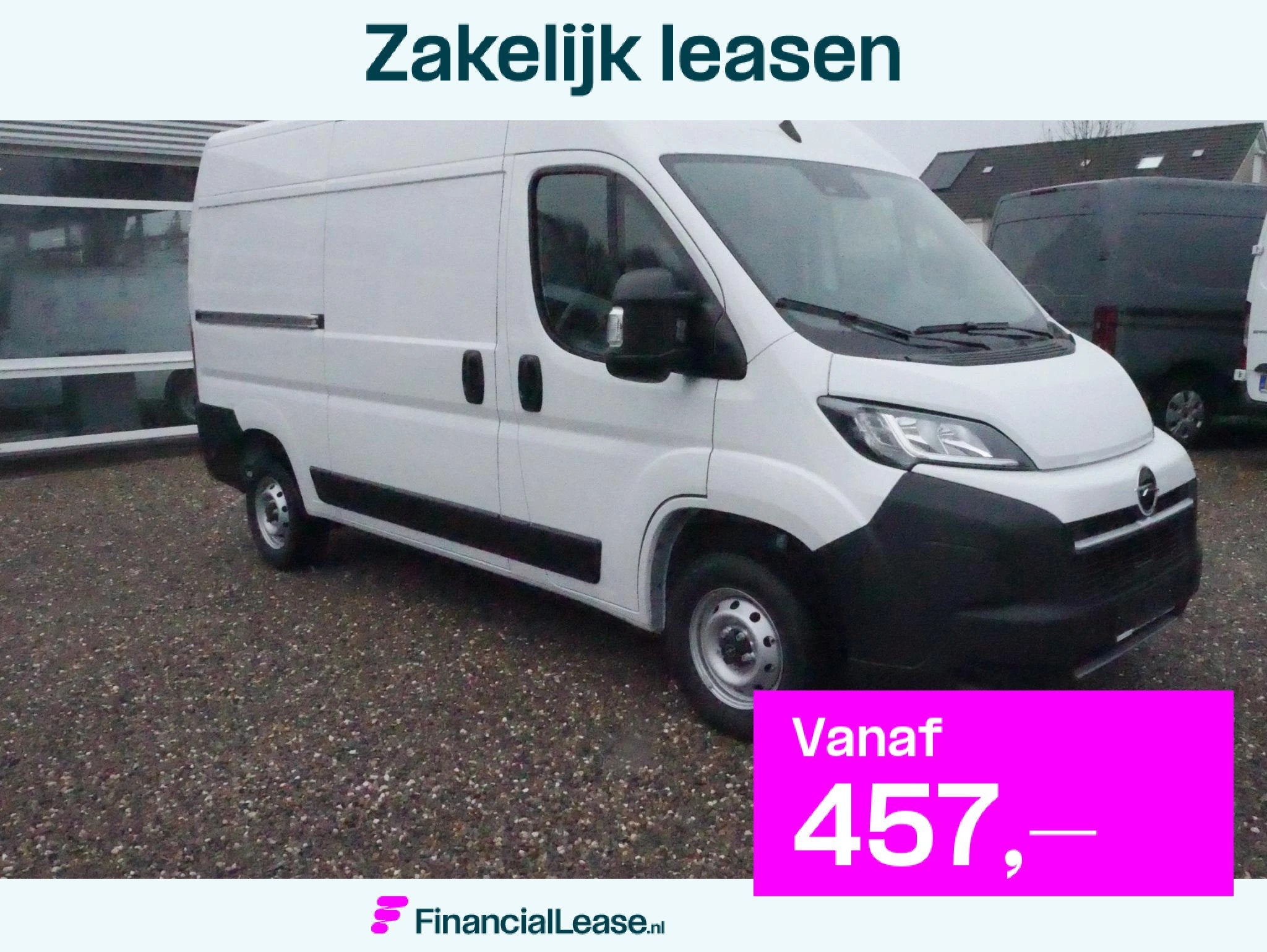 Opel Movano 2.2D 140PK L2H2 Airco Cam Betimm. NIEUW BPM-vrij, Voorwielaandrijving, Dealer onderhouden, Stof, Gebruikt