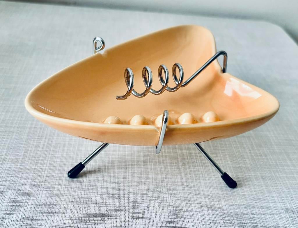 Vintage boemerang asbak (jaren 50/60)., Ophalen of Verzenden
