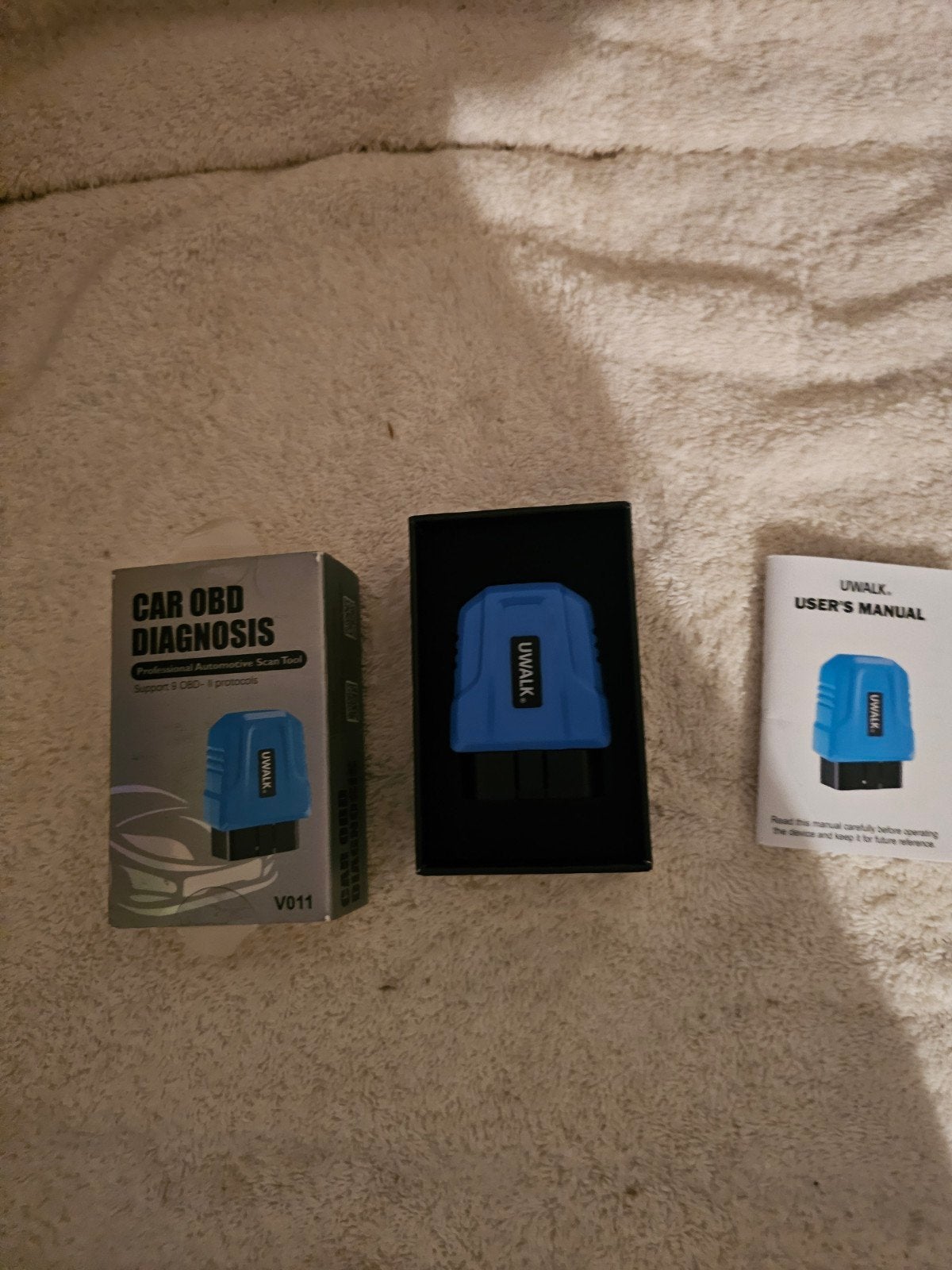 UWALK V011 OBD2 Diagnoseadapter voor Smartphone, Auto diversen, Auto-accessoires, Ophalen of Verzenden, Nieuw