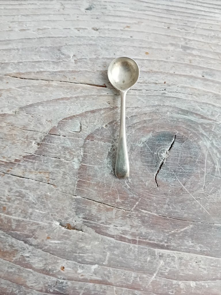 Antiek Zilveren Lepeltje, Ophalen of Verzenden, Zilver