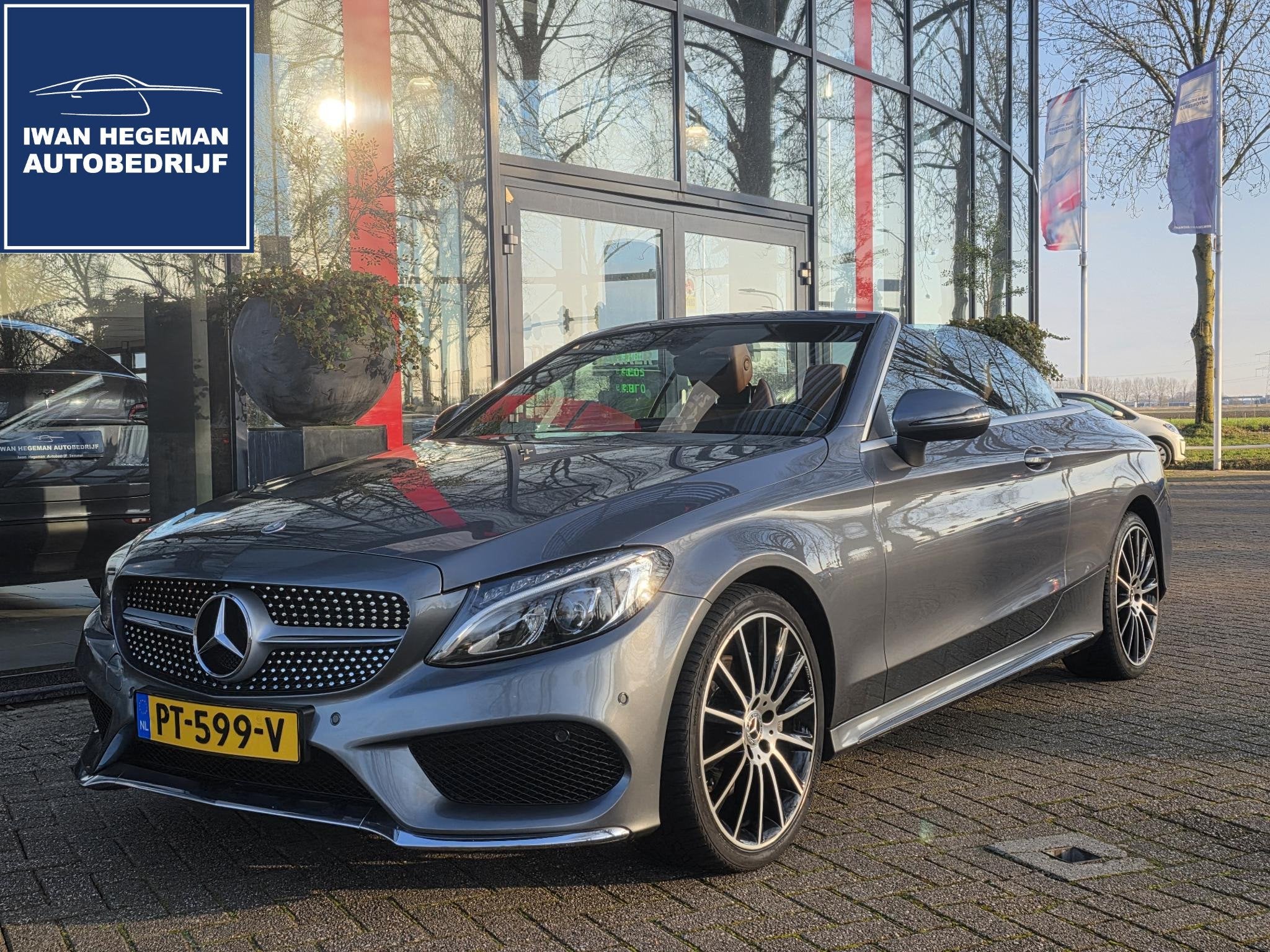 Mercedes-Benz C-klasse Cabrio 180 Prestige AMG-Styling AUTOM, Automaat, 12 maanden, Euro 6, 4 stoelen