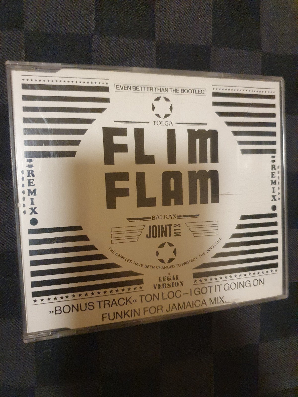 tolga flim flam balkan joint mix single mini cd, Verzenden, Gebruikt