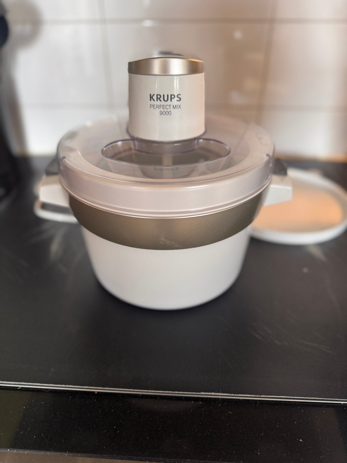 Krups Perfect Mix 9000 IJsmachine GVS241, Ophalen, Zo goed als nieuw, Koelelement
