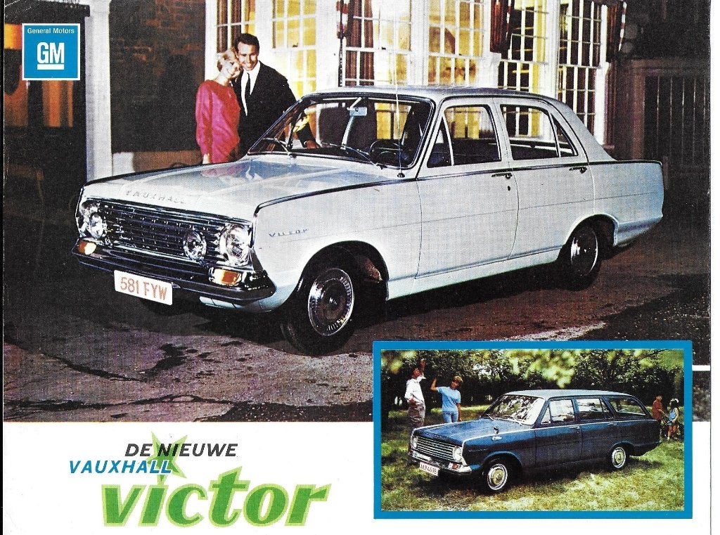 Vauxhall Victor GM vouwfolder (VX01), Verzenden, Zo goed als nieuw, Overige merken