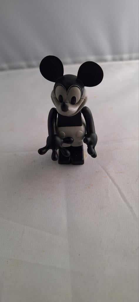 Vintage Mickey Mouse Beeldje - Zwart-Wit Disney Figuur, Verzamelen, Disney, Ophalen of Verzenden, Mickey Mouse, Zo goed als nieuw