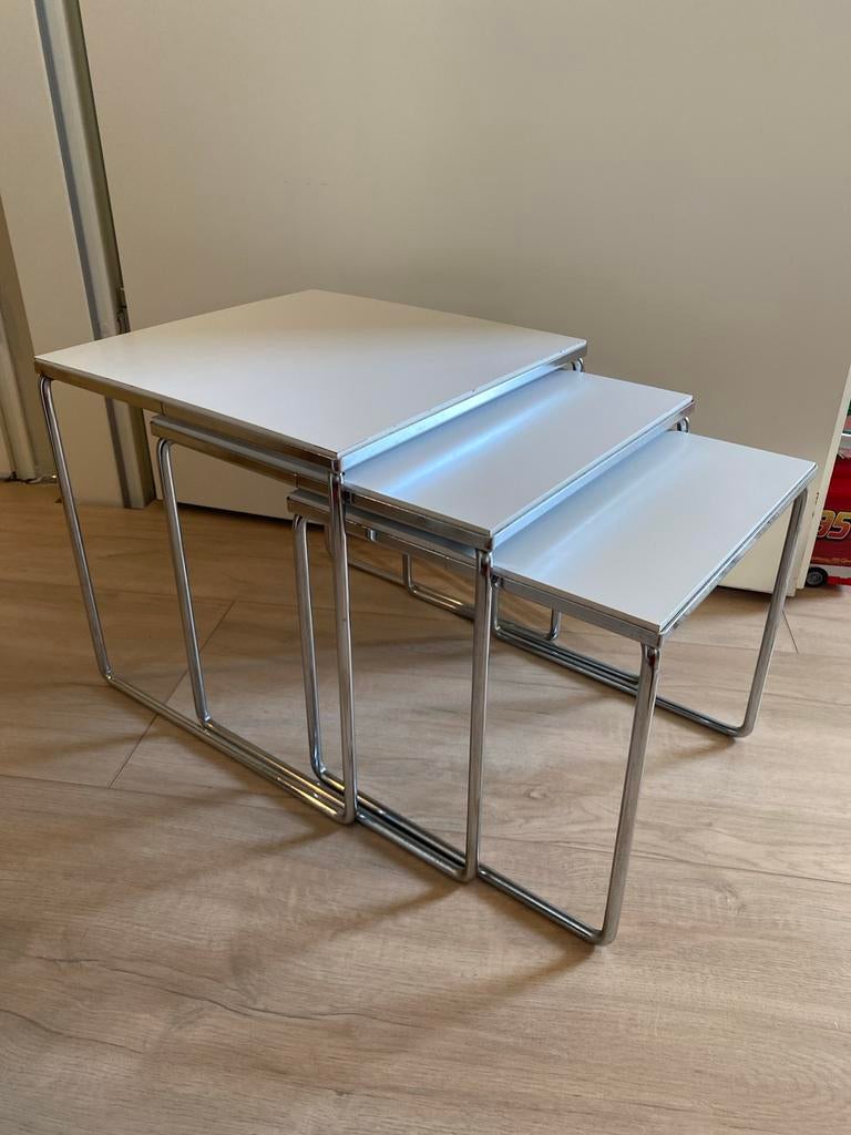 Vintage Brabantia Nesting Tafeltjes - Mimiset, Ophalen, Huis en Inrichting