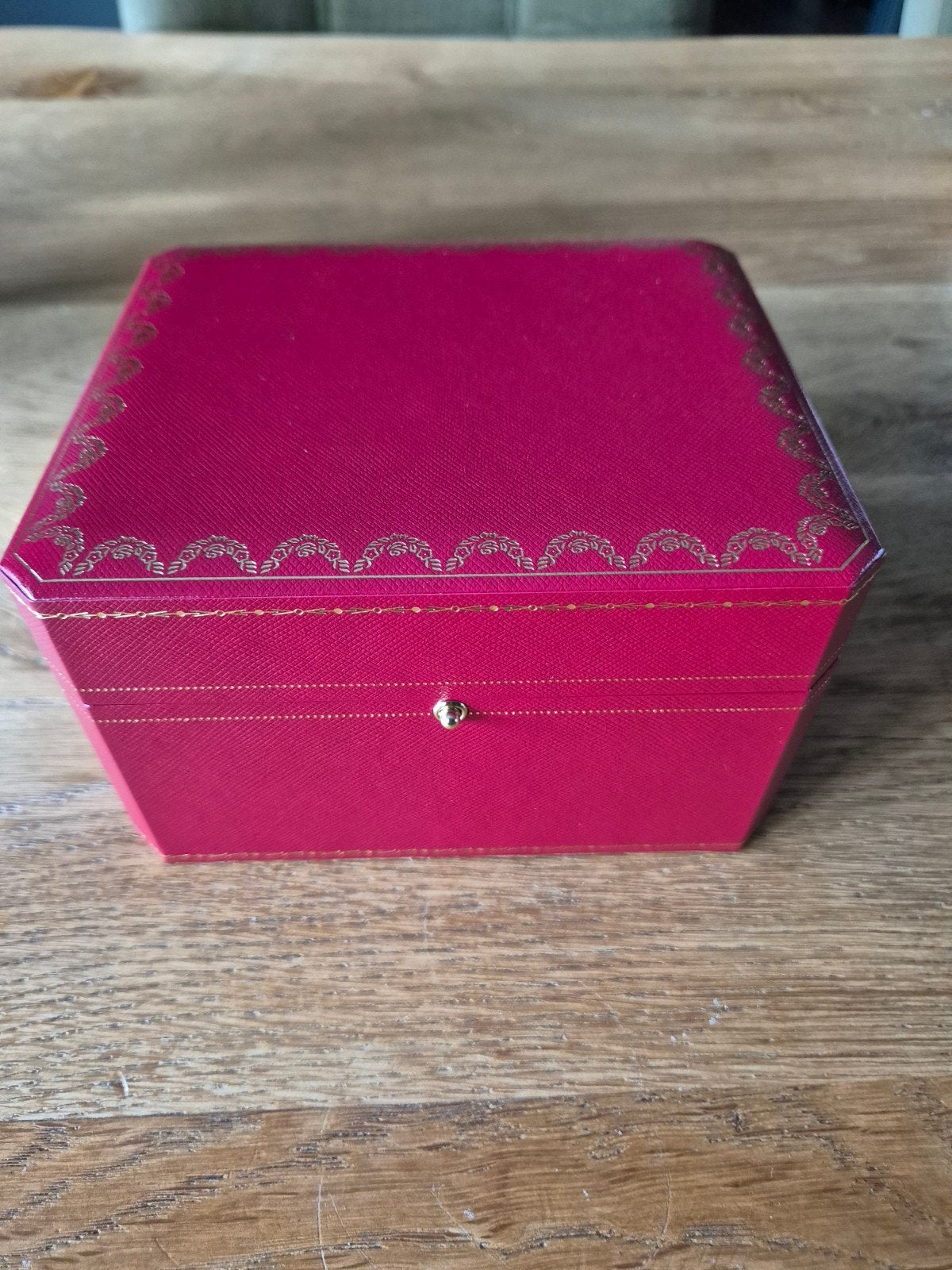 Originele Cartier Horloge box, Ophalen of Verzenden, Staal, Polshorloge, Overige merken