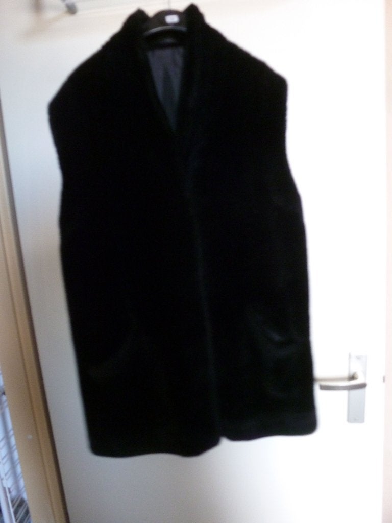 bodywarmer TEDDY ZWART c&a 44 -GRATIS zend, Verzenden, Nieuw, Maat 42/44 (L), Zwart