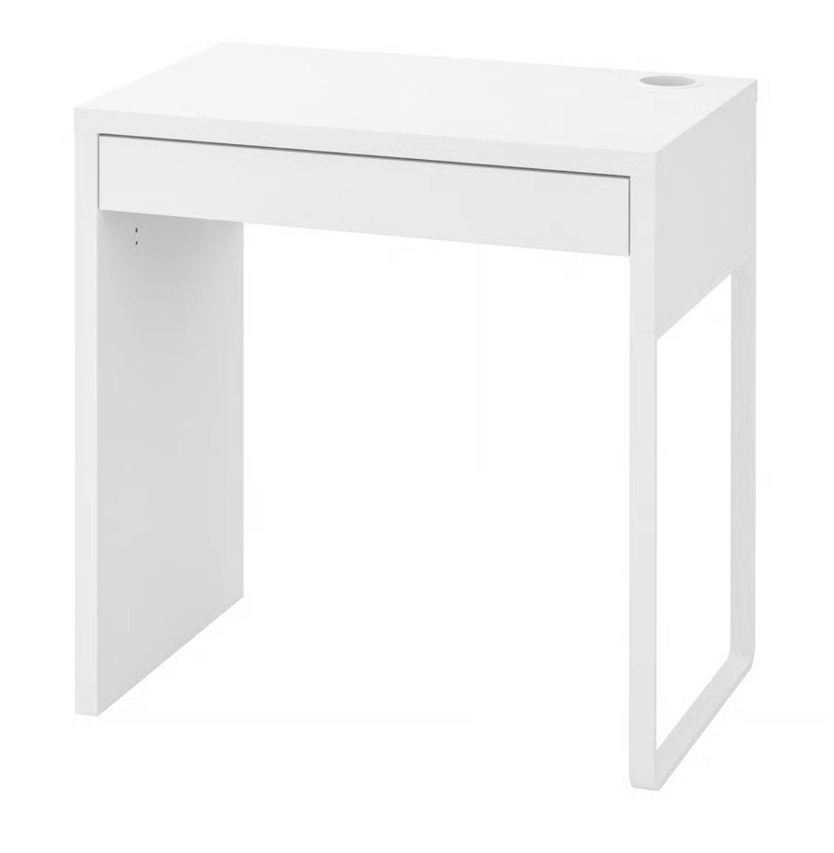Ikea micke kinderburo met gratis bureaustoel, Ophalen, Zo goed als nieuw, Lamp