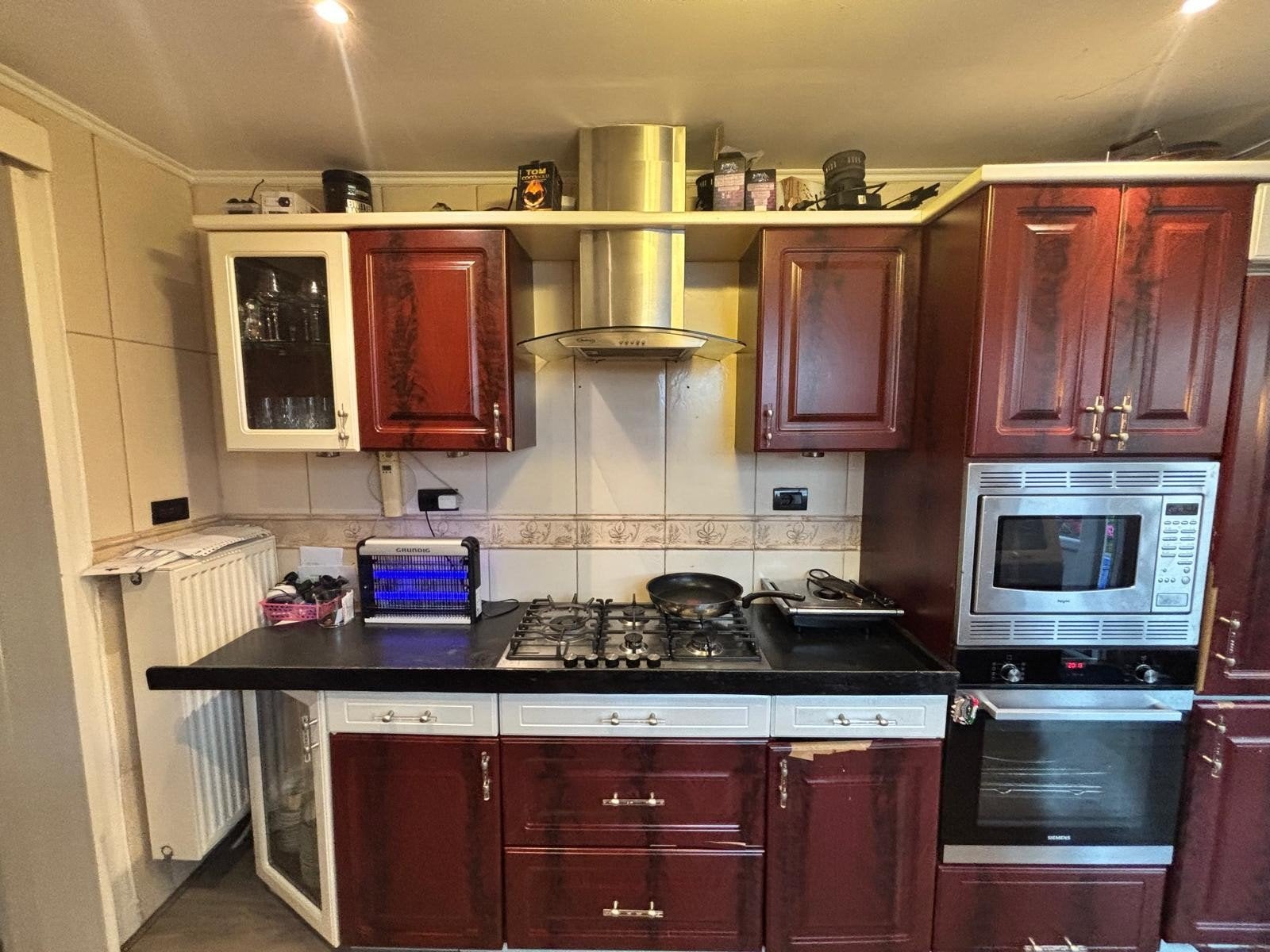 complete keuken, Ophalen