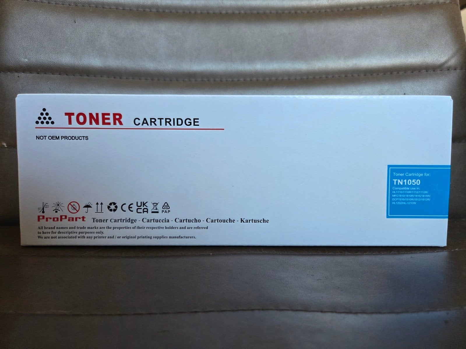 ProPart TN1050 Toner Cartridge voor Brother printers, Zwart-en-wit printen, ProPart, Printer, Nieuw