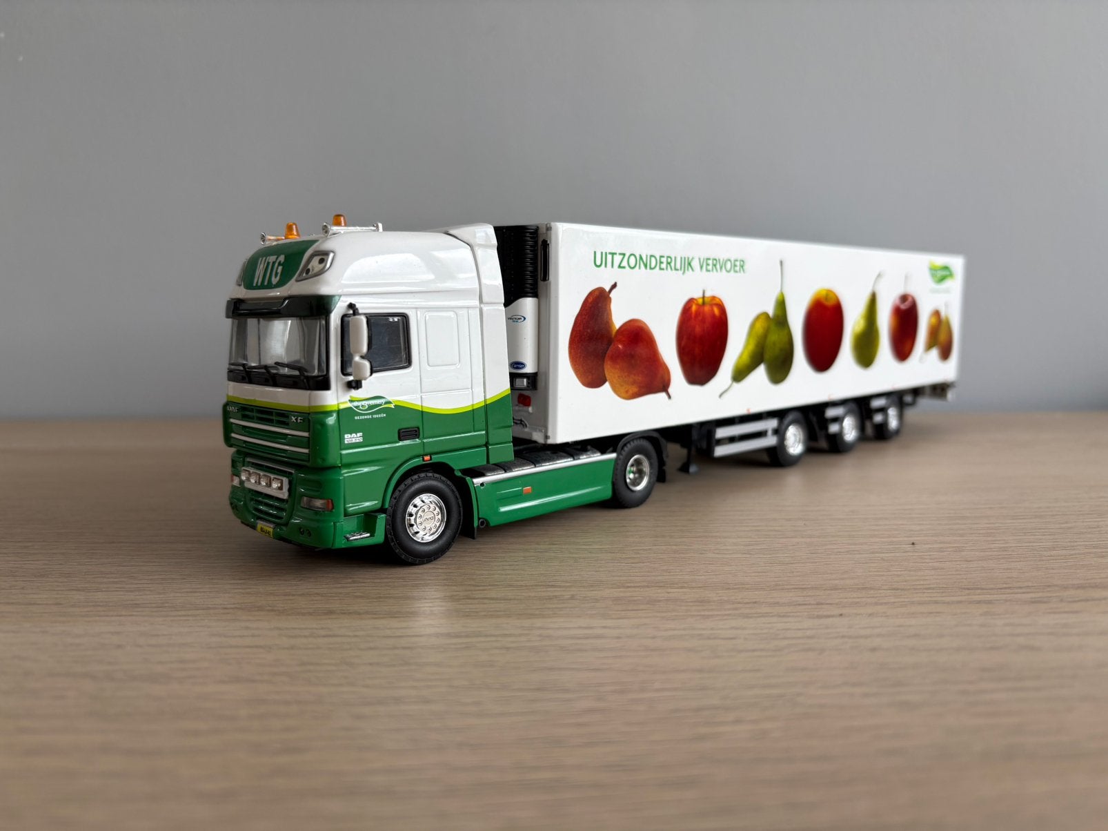 Tekno DAF 105 XF Super Space Cab WTG Dijco Greenery, Ophalen, Nieuw, Bus of Vrachtwagen, Tekno