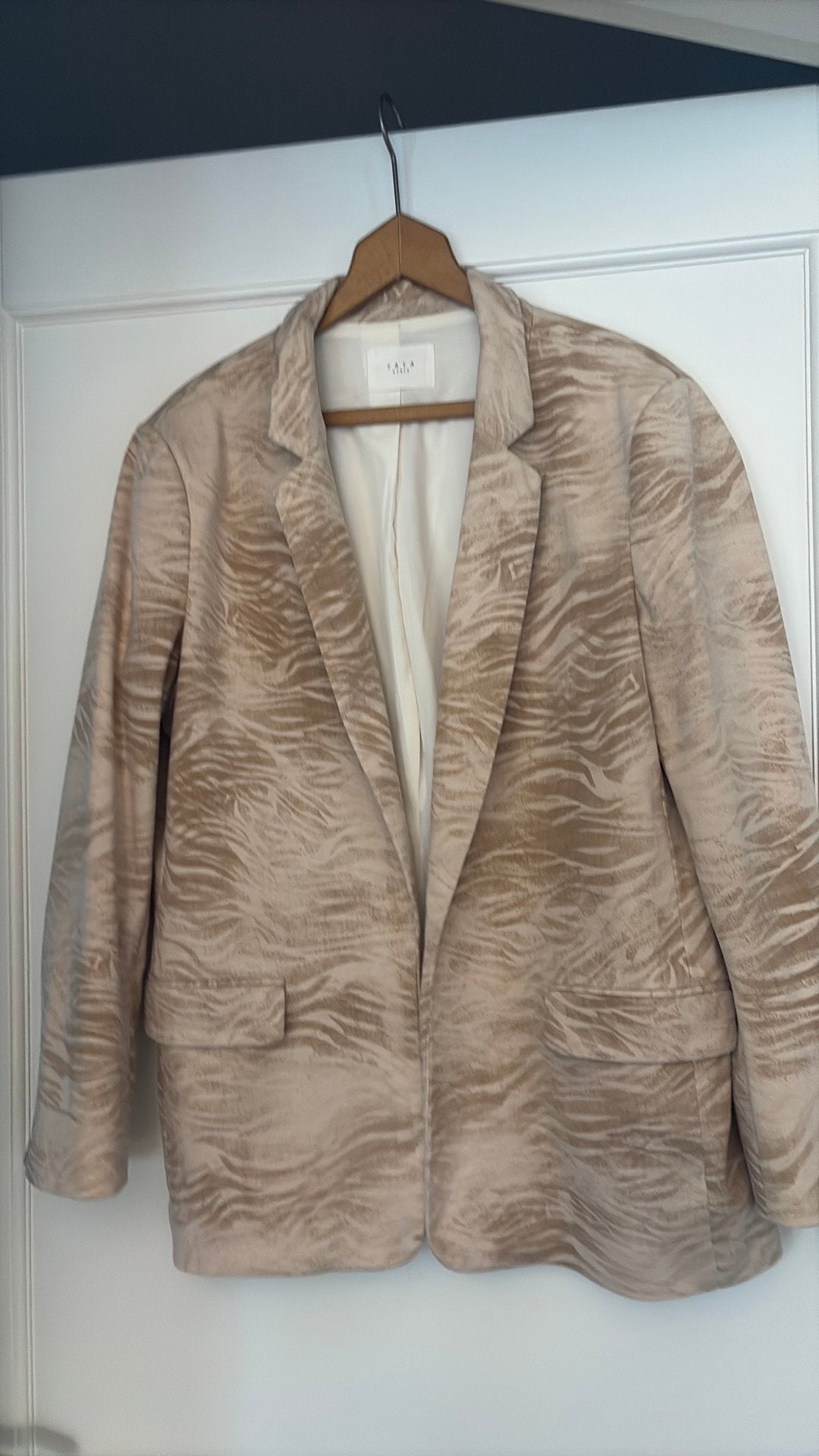 Yaya blazer, Beige, Maat 42/44 (L), Ophalen of Verzenden, Zo goed als nieuw