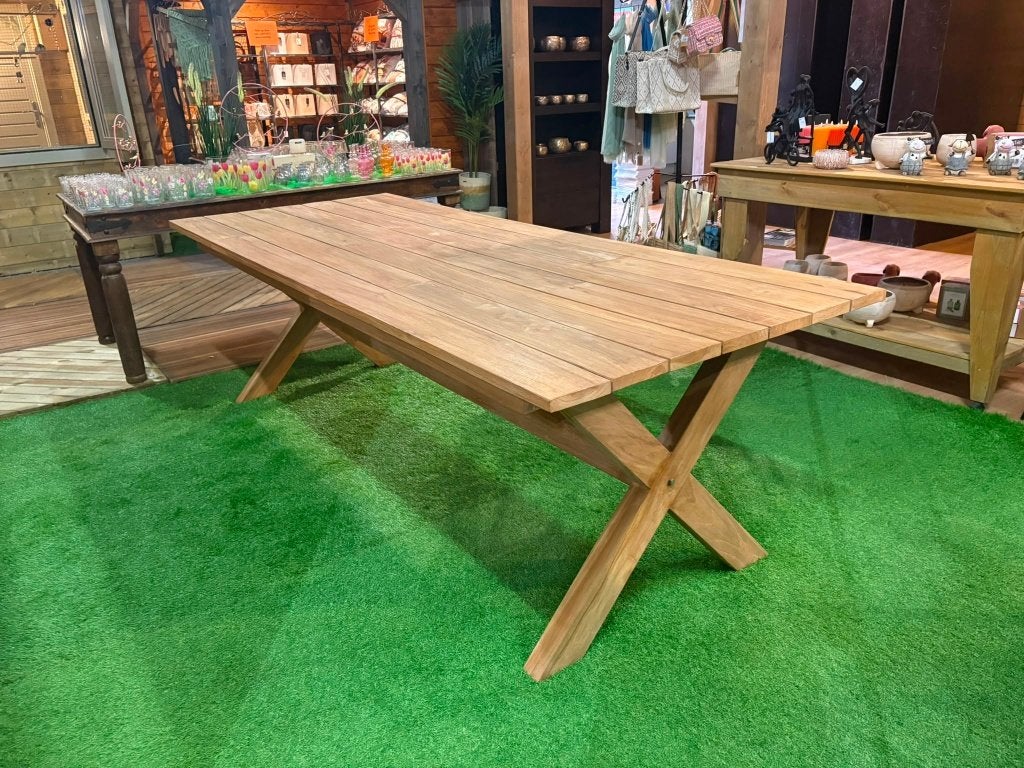 tuintafel, Tuin en Terras, Tuintafels, Ophalen, Nieuw, Rechthoekig, Hout