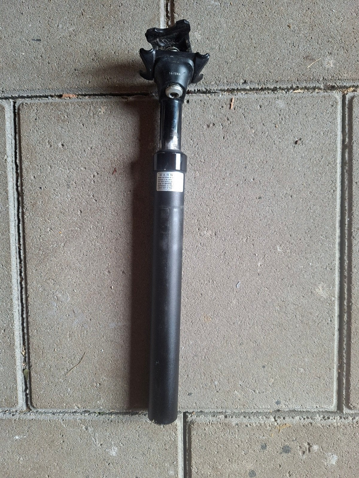 Zadelpen met vering - Comfortabel fietsen, Elektrische fiets, Gebruikt, Onbekend, Ophalen of Verzenden
