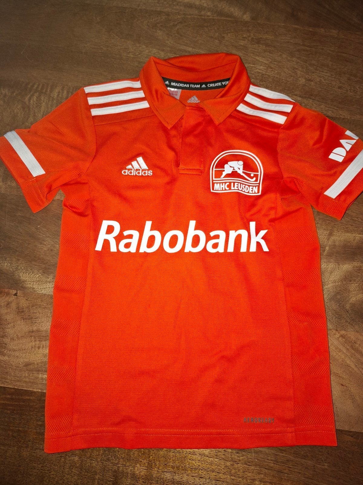 MHC Leusden shirt - kinderMaat XS 128 (7-8 jaar), Ophalen, Zo goed als nieuw, Adidas, Jongen of Meisje