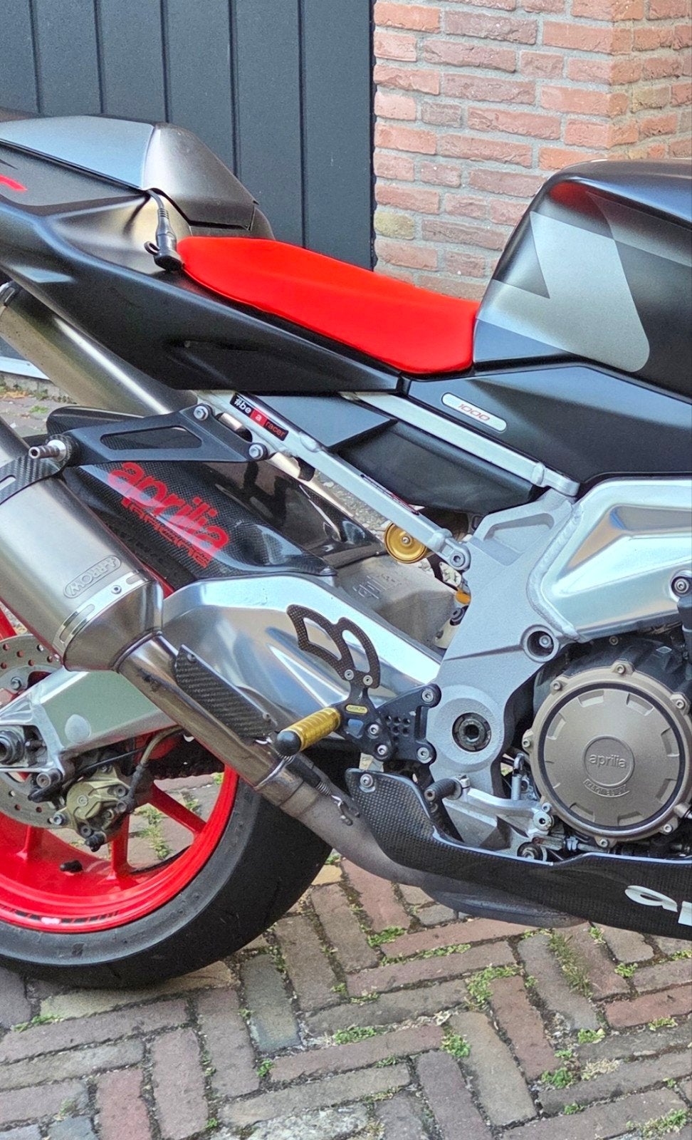 Arrow verstelbare rem- schakelset Aprilia RSV1000/Tuono, Ophalen of Verzenden, Gebruikt