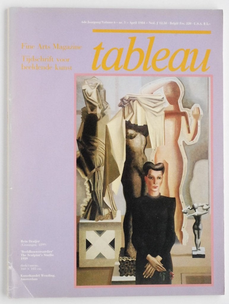 Tableau Fine Arts Magazine 1984, Boeken, Ophalen of Verzenden, Zo goed als nieuw, Schilder- en Tekenkunst