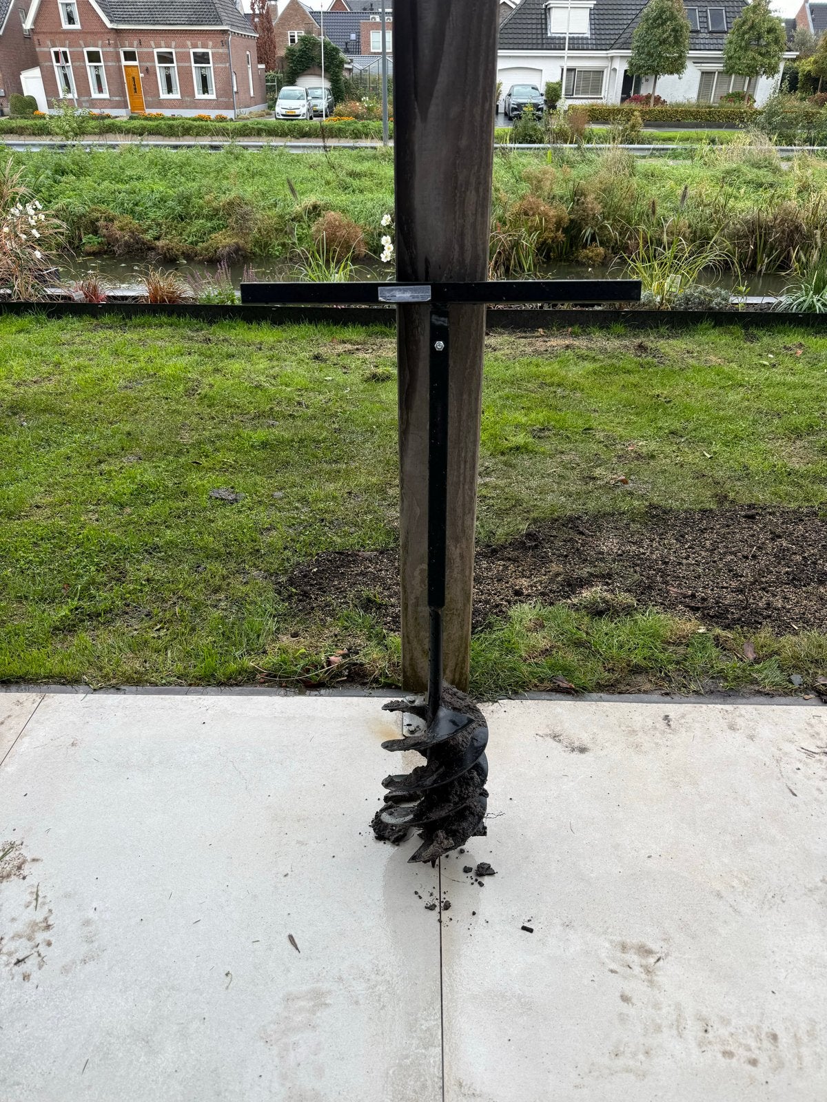 Grondboor diameter 20cm, Ophalen, Gebruikt, Grondboor