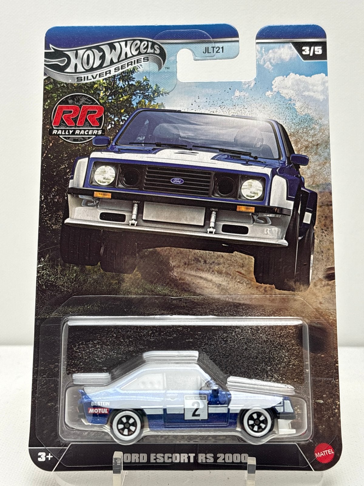 Hot Wheels Silver Series Ford Escort RS 2000 Rally Racers, Auto, Nieuw, Ophalen of Verzenden, Mattel