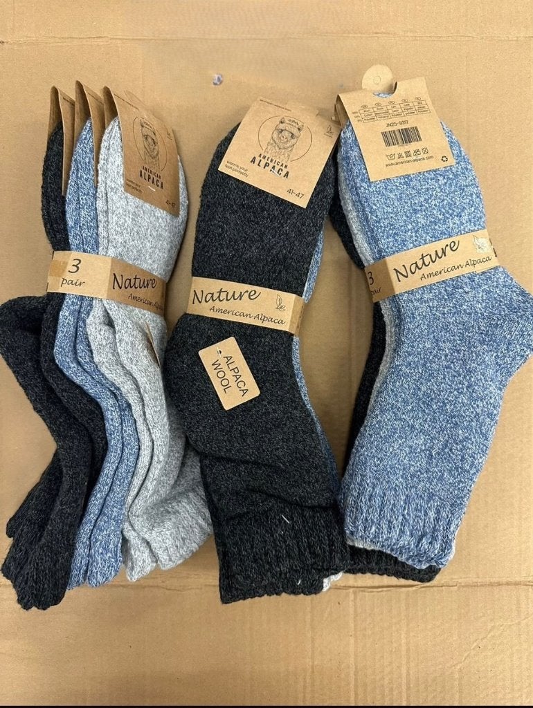 Heren Alpaca Wollen Sokken, Sokken en Kniesokken, Overige kleuren, Verzenden, Nieuw